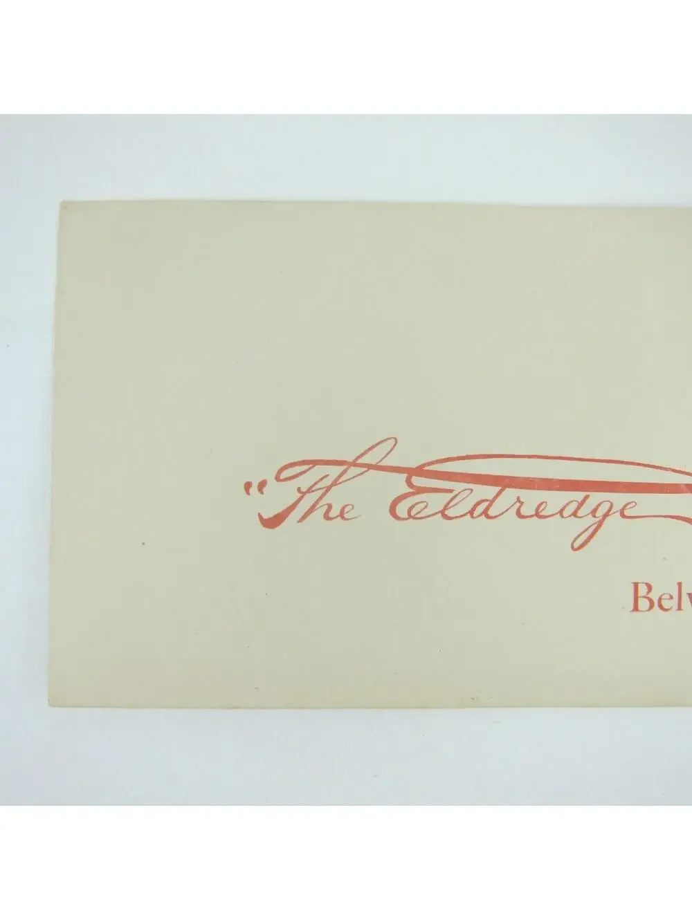 US Postal Stationery The Eldredge Belvidere Illinois 2 cent Washington Antique